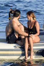 Maria Elena BoschiSexy in Maria Elena Boschi And Giulio Berruti Sexy on a boat in Porto Ercole