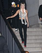 Miley CyrusSexy in Miley Cyrus very revealing after Marc Jacobs fashion show in New York City