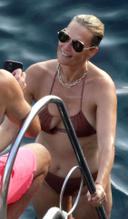 Molly SimsSexy in Molly Sims Sexy Seen With Scott Stuber Enjoying A Relaxing Sea Holiday in Capri