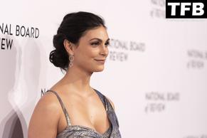 Morena BaccarinSexy in Morena Baccarin Sexy Seen Flaunting Her Hot Cleavage At The National Board Of Review Annual Awards Gala in New York City 