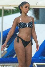 Mya DiamondSexy in Mya shows off her bikini bod in Barbados