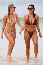 Devin BrugmanSexy in Devin Brugman and  Natasha Oakley Sexy on Bondi Beach in Sydney