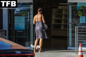 Nicole MurphySexy in Nicole Murphy Sexy Seen Showing Off Her Hot Cleavage And Ass At The Pet Store in Beverly Hills