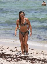 Nina Agdal Sexy in Nina Agdal Sexy  With Boyfriend Jack Brinkley-Cook  On The  Beach in Miami