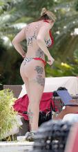 Olivia BucklandSexy in Olivia Buckland Sexy while on holiday in Barbados with her husband Alex Bowen