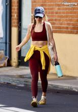 Olivia WildeSexy in Olivia Wilde Sexy Spotted Showing Off Her Beautiful Physique as She Goes for a Workout in Los Angeles 