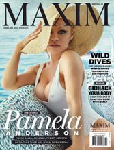 Pamela AndersonSexy in Pamela Anderson was the star of the February issue of Maxim Australia 2020