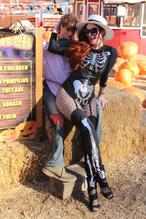 Phoebe PriceSexy in Phoebe Price Sexy at the Pumpkin Patch in Los Angeles 