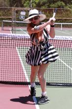 Phoebe PriceSexy in Phoebe Price seen in a sun dress for tennis on Saturday