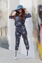 Phoebe PriceSexy in Phoebe Price  wearing a Louis Vuitton track suit in Los Angeles