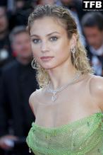 Rose BertramSexy in Rose Bertram Sexy Seen Flaunting Her Hot Figure In A See-Through Green Dress At The Annual Cannes Film Festival 