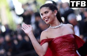 Sara SampaioSexy in Sara Sampaio Sexy Seen Flashing Her Underwear At The Annual Cannes Film Festival 