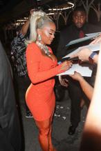 SaweetieSexy in Saweetie Sexy Seen Signing Autographs During NYFW