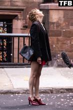 Shailene WoodleySexy in Shailene Woodley Sexy Seen Flaunting Her Hot Legs At The Three Women Filming in New York 