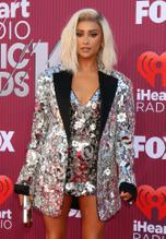 Shay MitchellSexy in Shay Mitchell attends the 2019 iHeartRadio Music Awards held at Microsoft Theater in Los Angeles