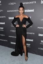 Shay MitchellSexy in Shay Mitchell flaunts her sexy legs, cleavage, and panties at the 2019 Entertainment Weekly Pre-SAG Party in Hollywood