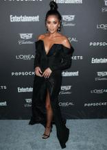 Shay MitchellSexy in Shay Mitchell flaunts her sexy legs, cleavage, and panties at the 2019 Entertainment Weekly Pre-SAG Party in Hollywood