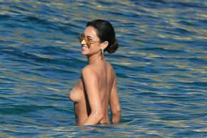 Shay MitchellSexy in Shay Mitchell Sexy & Topless Photos Spotted On the Beach in Mykonos Greece 