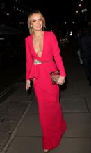 Amanda HoldenSexy in Amanda Holden  Braless at The Global Gift Gala at Kimpton Fitzroy Hotel in London