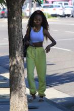 Skai Jackson Sexy in Skai Jackson heads into dance practice in Los Angeles