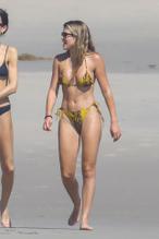 Sofia RichieSexy in Sofia Richie displays her bikini body while strolling with bf Scott Disick and a friend in Malibu