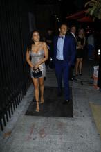 TinasheSexy in Tinashe Sexy in a short silver dress at the 5th Annual Baby Ball Gala held at Goya Studios in Los Angeles