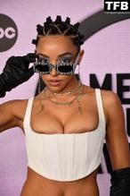 TinasheSexy in Tinashe Sexy Seen Flashing Her Areolas At The American Music Awards In Los Angeles 