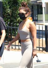 Vanessa HudgensSexy in Vanessa Hudgens seen leaving a workout with her pup