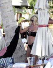 VICTORIASILVSTEDTSEXYSEENENJOYINGTHEDAYONTHEBEACHINSTBARTHS - NUDE STORY